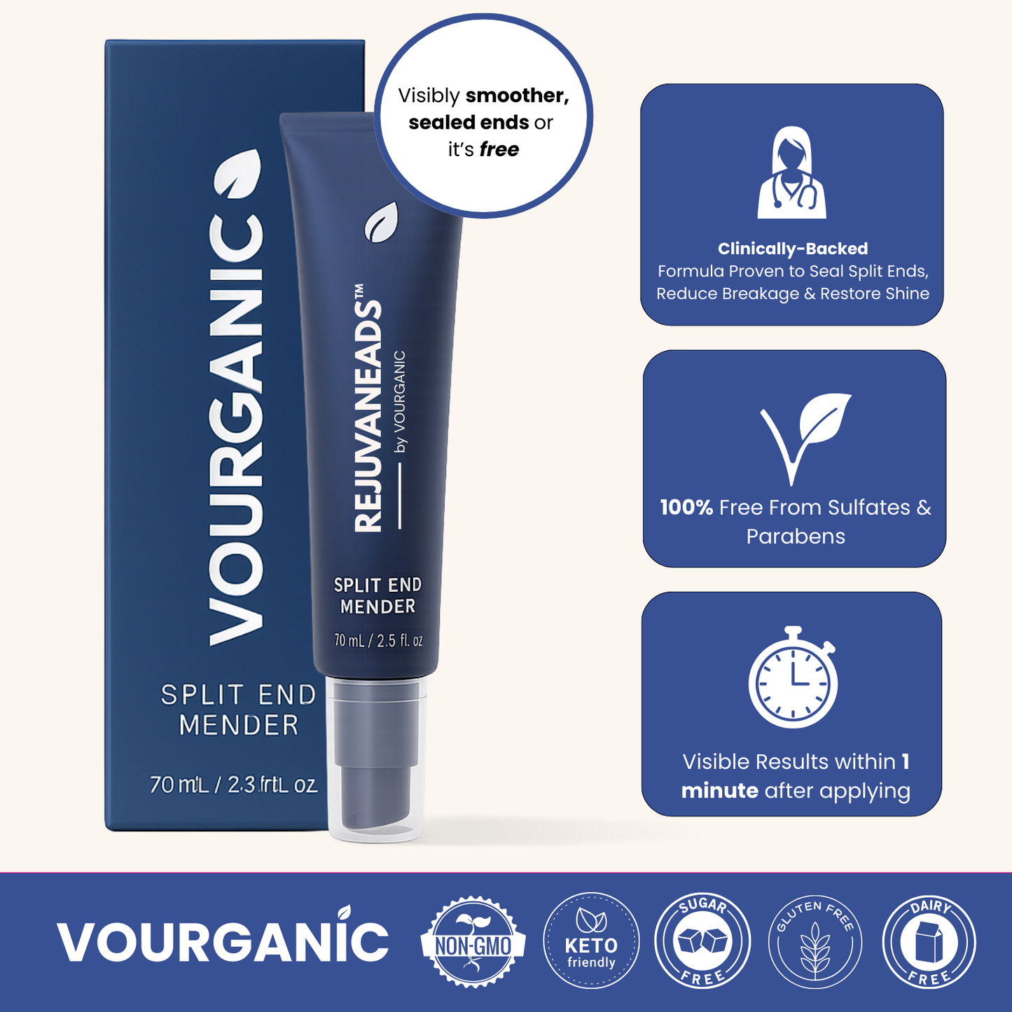 VOURGANIC® Split End Mender