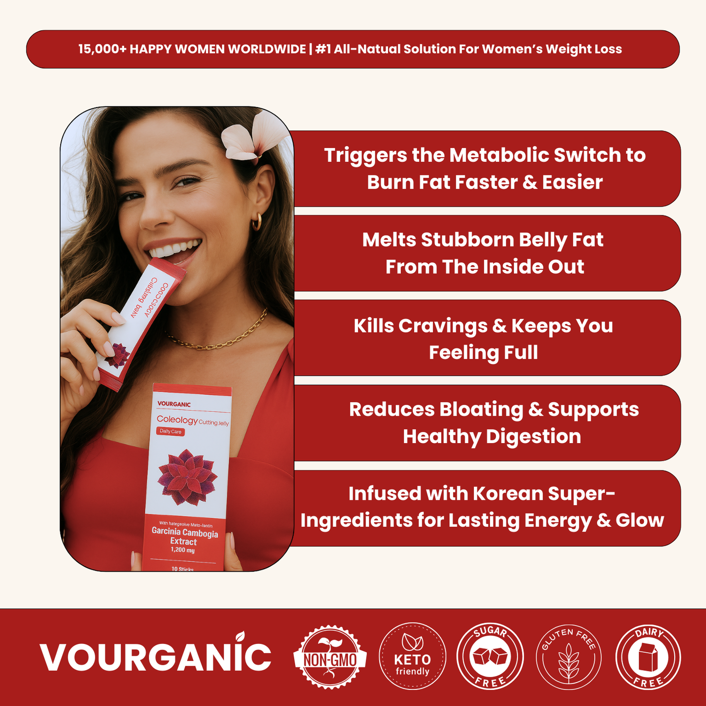 VOURGANIC® Korean Cutting Jelly