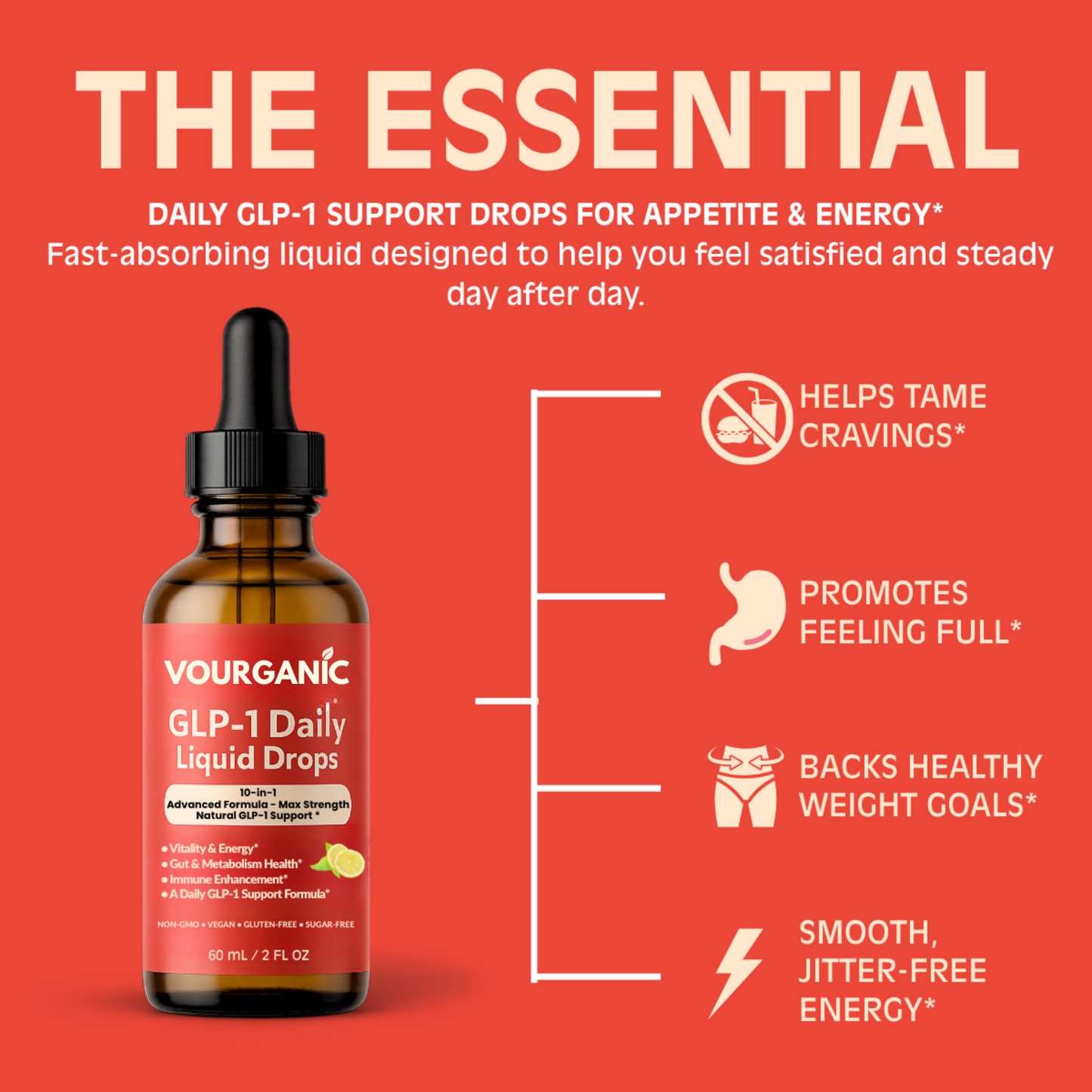 VOURGANIC® GLP-1 Daily Liquid Drops