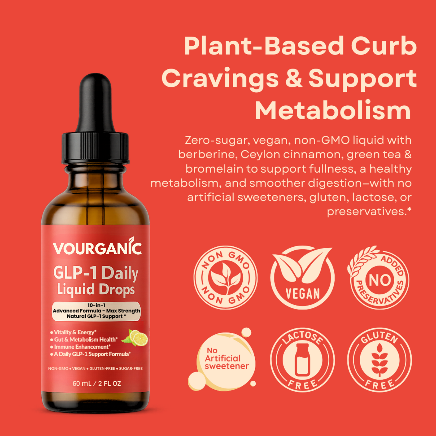 VOURGANIC® GLP-1 Daily Liquid Drops