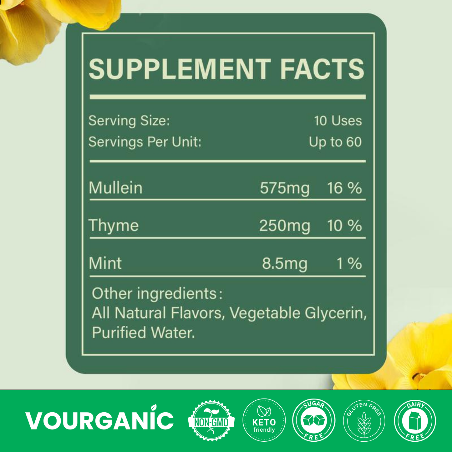 VOURGANIC® Herbal Diffuser