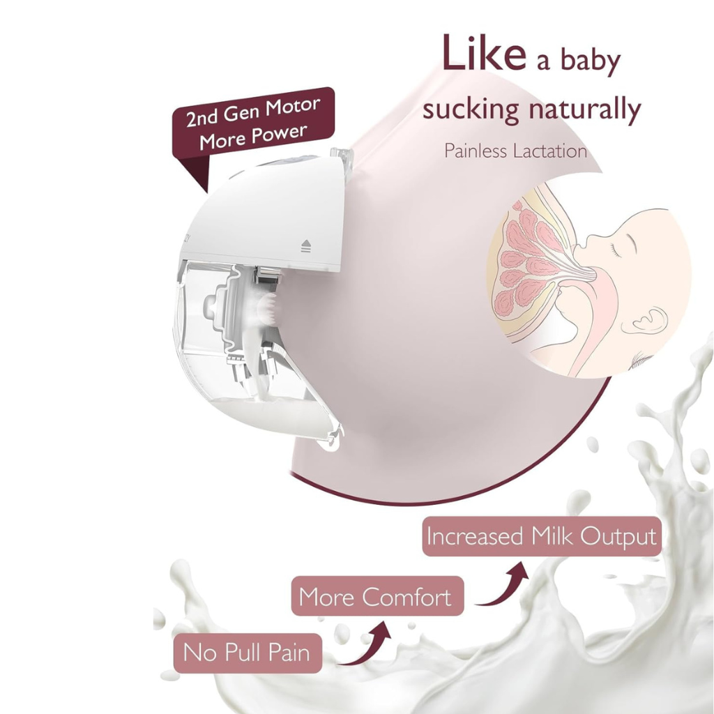 All-in-one M5 Wearable Breast Pump
