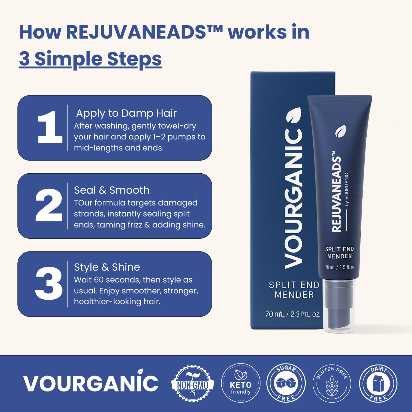 VOURGANIC® Split End Mender