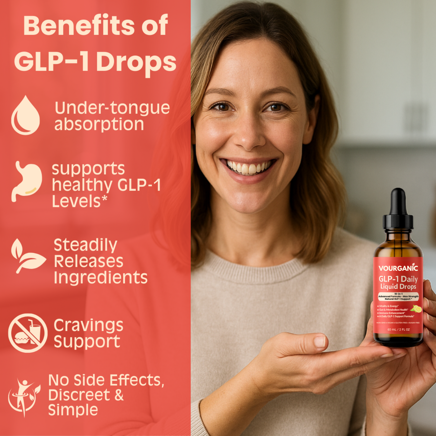 VOURGANIC® GLP-1 Daily Liquid Drops