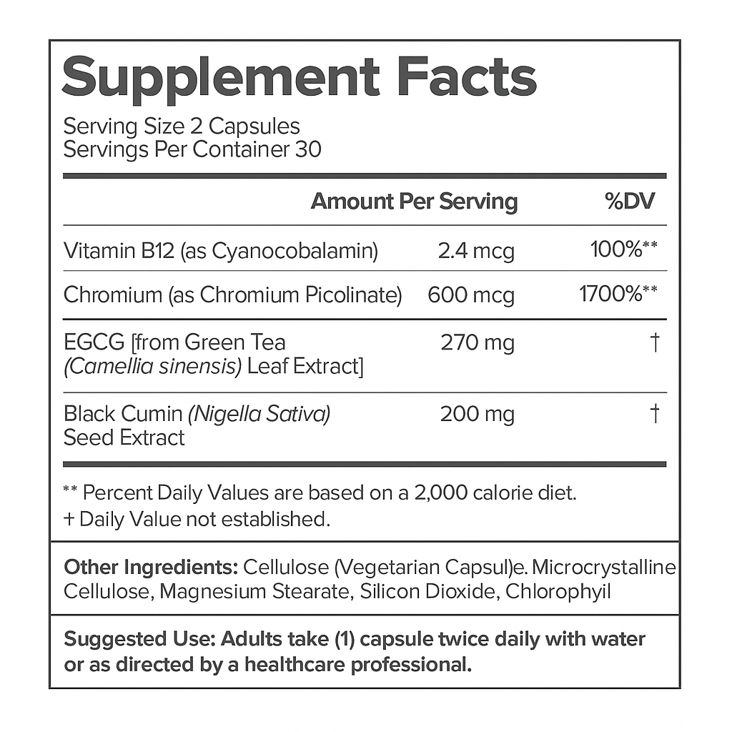 VOURGANIC® Metabolism Boost Capsules