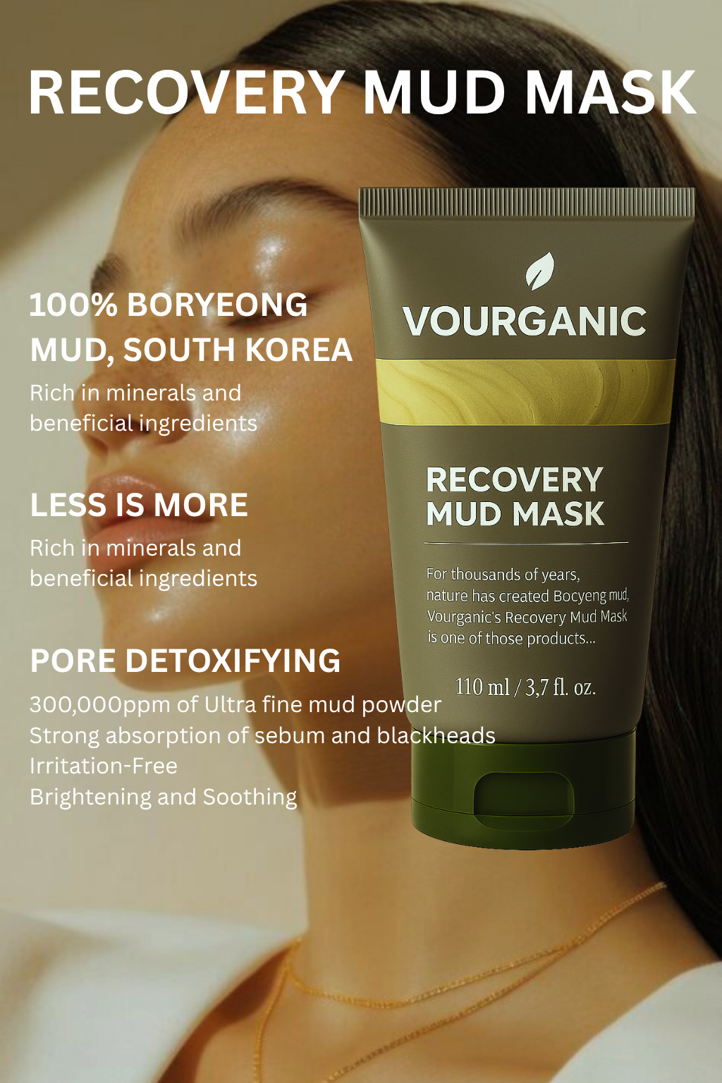 VOURGANIC® Recovery Mud Mask
