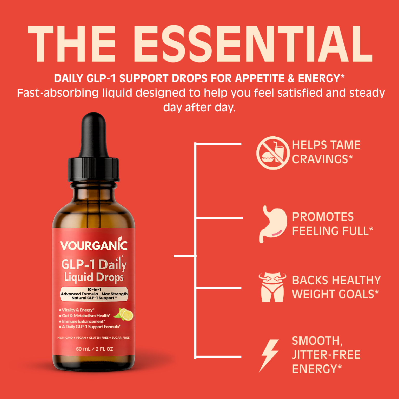 VOURGANIC® GLP-1 Daily Liquid Drops