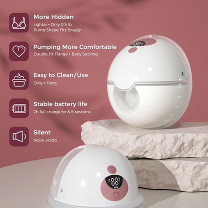 All-in-one M5 Wearable Breast Pump