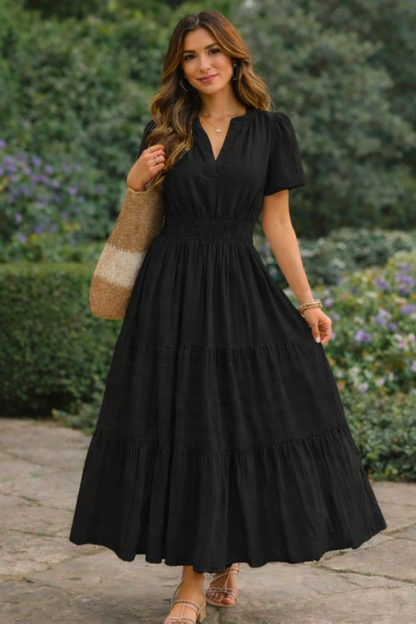 Boho Breeze Summer Maxi Dress