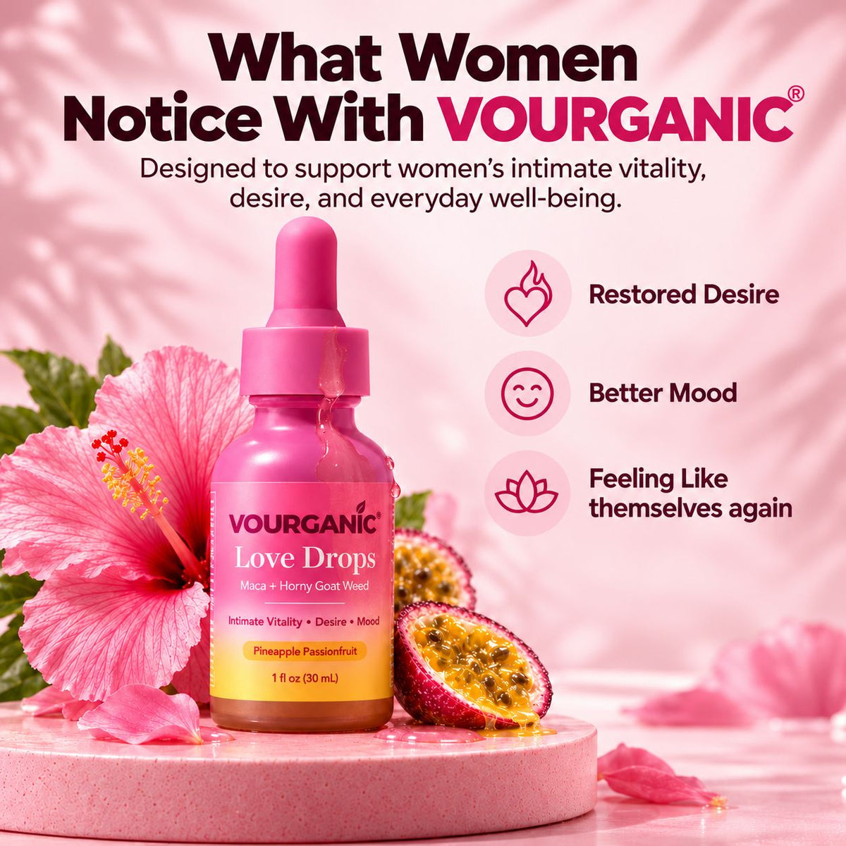 VOURGANIC® Love Drops