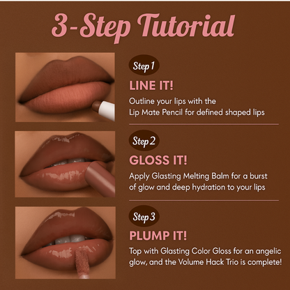 Lip Volume Hack Trio