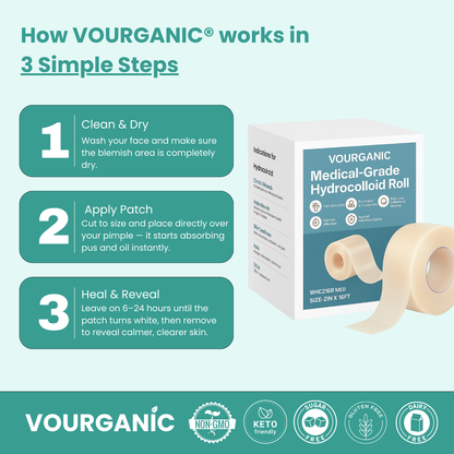 VOURGANIC® Hydrocolloid ClearSkin Roll