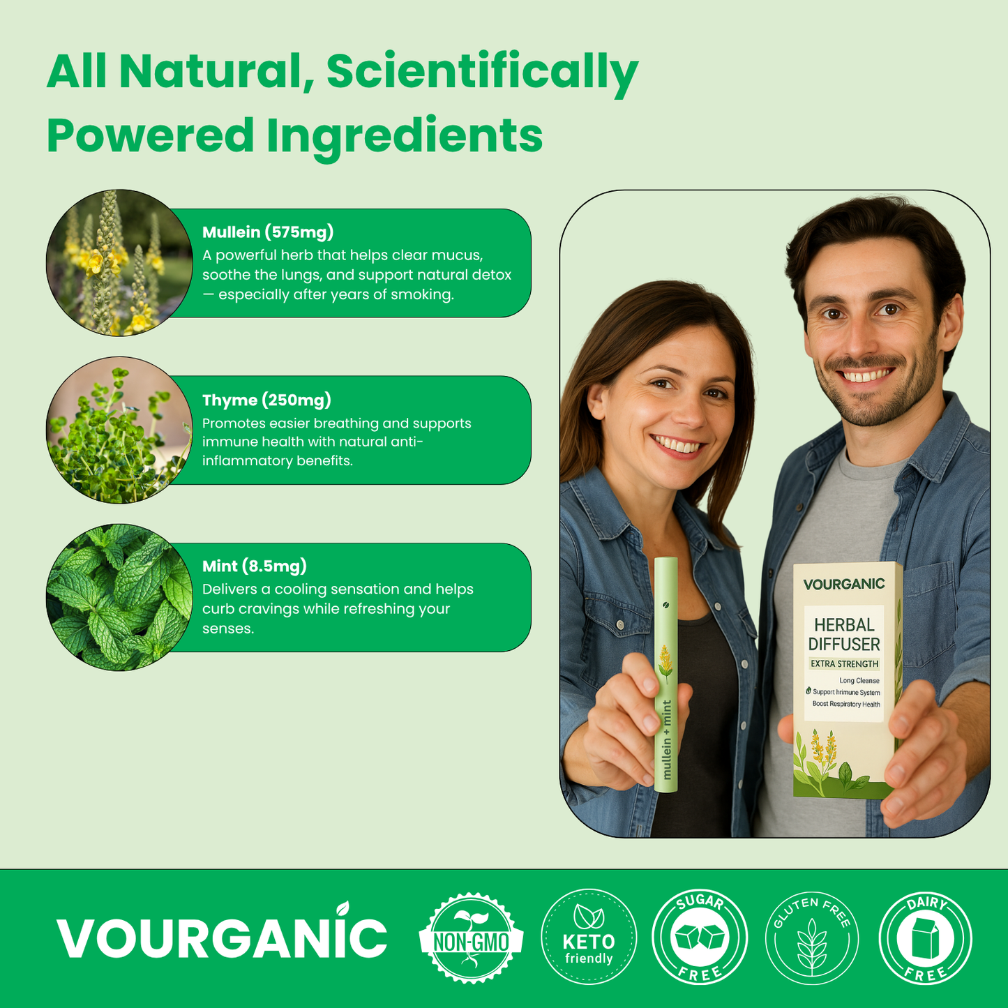 VOURGANIC® Herbal Diffuser