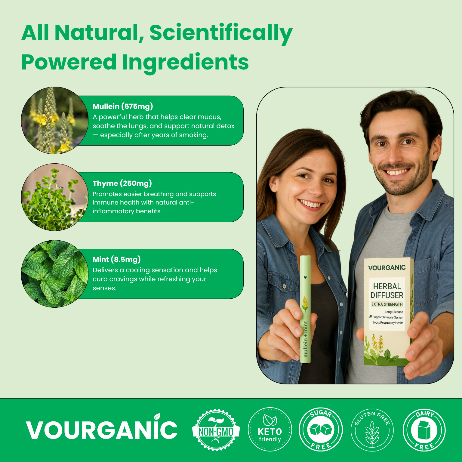 VOURGANIC® Herbal Diffuser