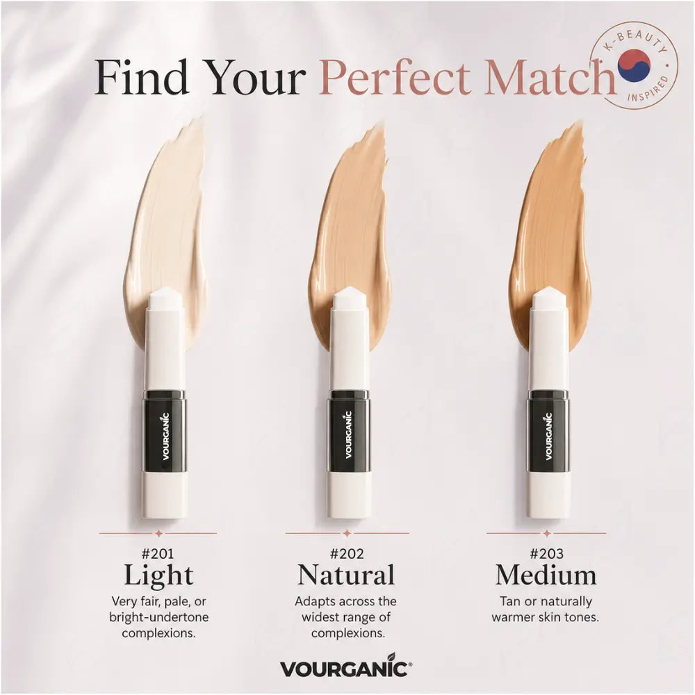 VOURGANIC® Skin-Matching Foundation