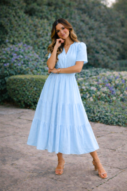 Boho Breeze Summer Maxi Dress