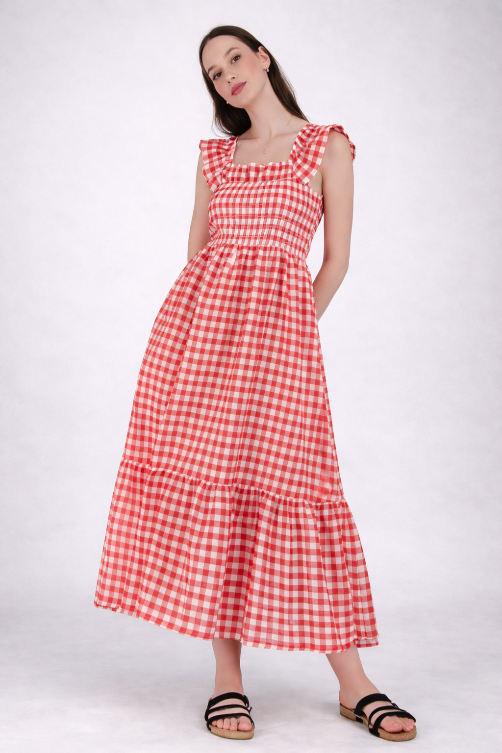 Gingham Summer Dress