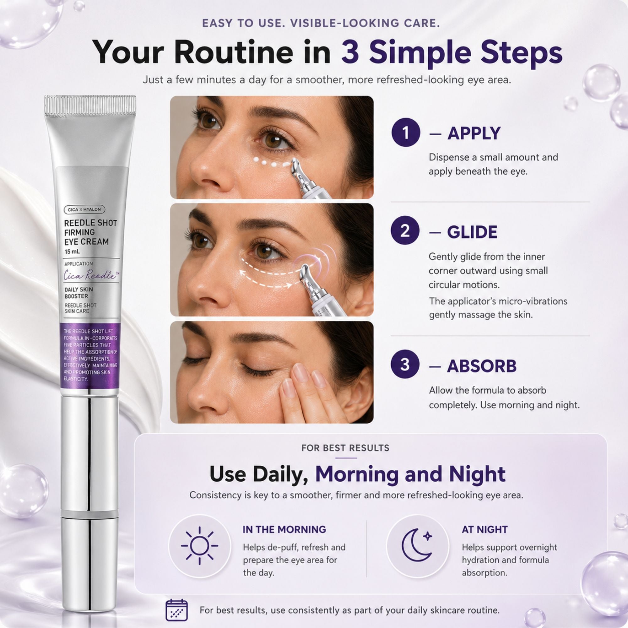 Reedle Shot Firming Eye Cream