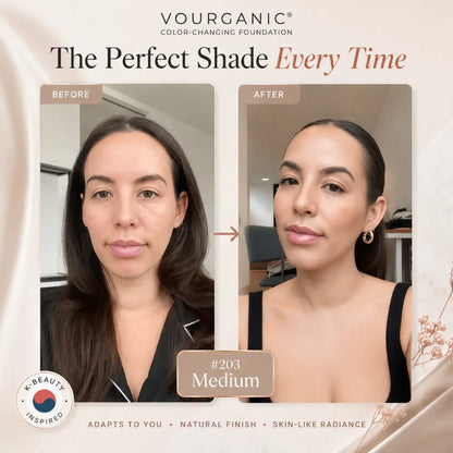 VOURGANIC® Skin-Matching Foundation