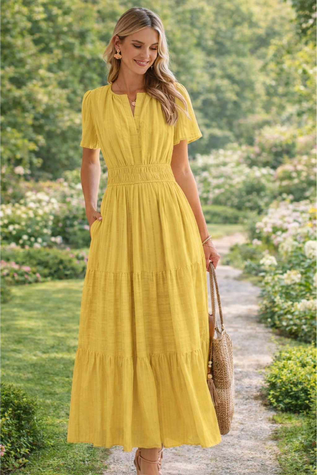 Boho Breeze Summer Maxi Dress