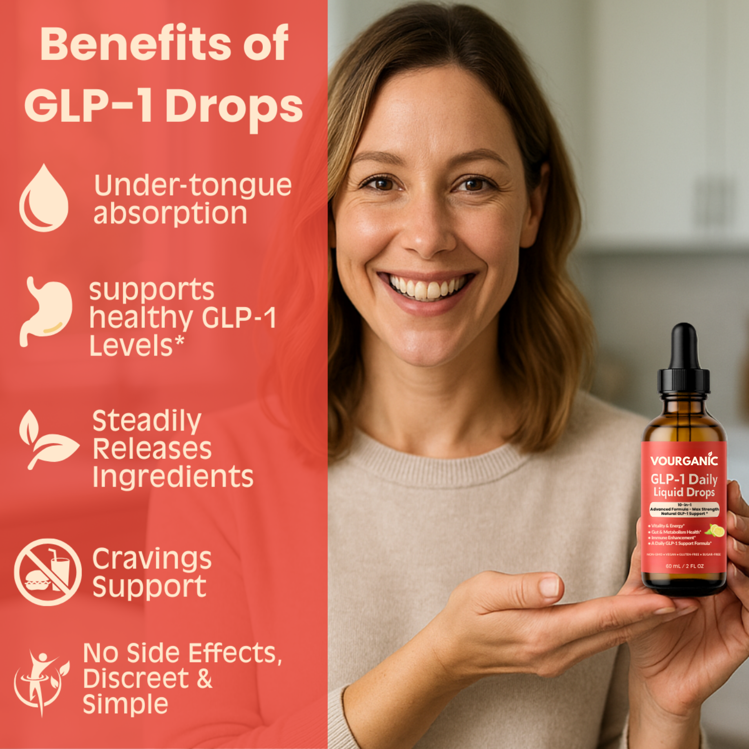 VOURGANIC® GLP-1 Daily Liquid Drops