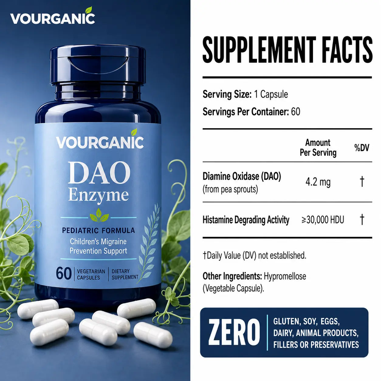 VOURGANIC® Kid's DAO Enzyme