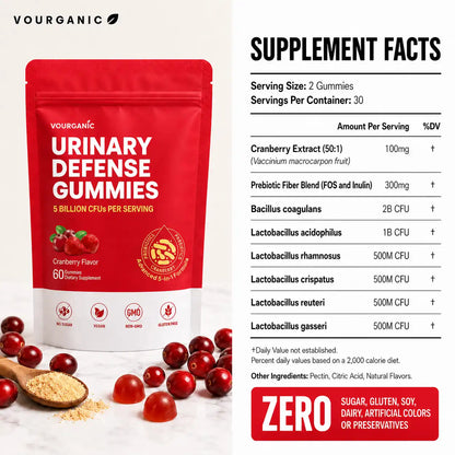VOURGANIC® Urinary Defense Gummies