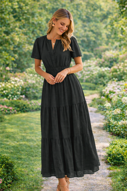 Boho Breeze Summer Maxi Dress