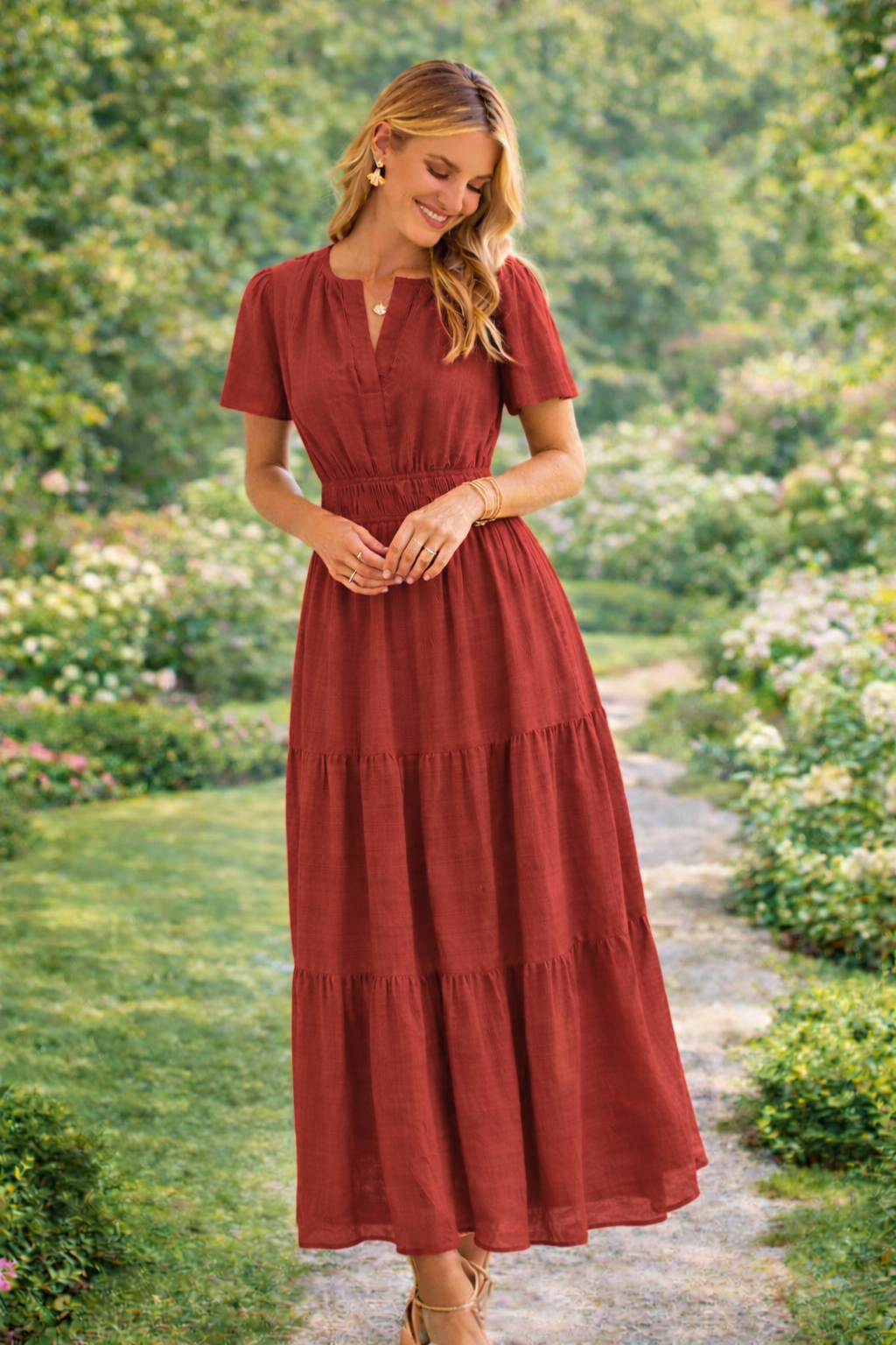 Boho Breeze Summer Maxi Dress